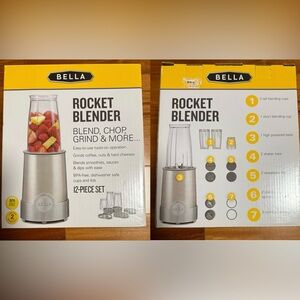 Bella Rocket Blender 12-Piece Set